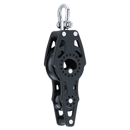 Outrigger Teaser Pulley - 40mm Fiddle Block — Rupp Marine Inc.