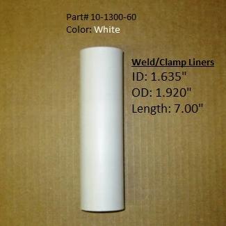 Weld/Clamp Rod Holder Liner - White
