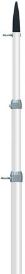 Single 15' Aluminum Fixed Length Outrigger Pole