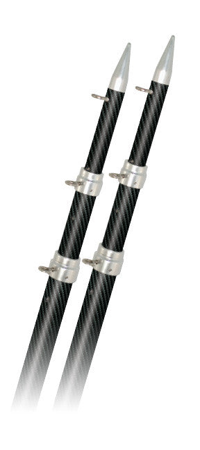 Carbon Fiber Fixed Poles - pair